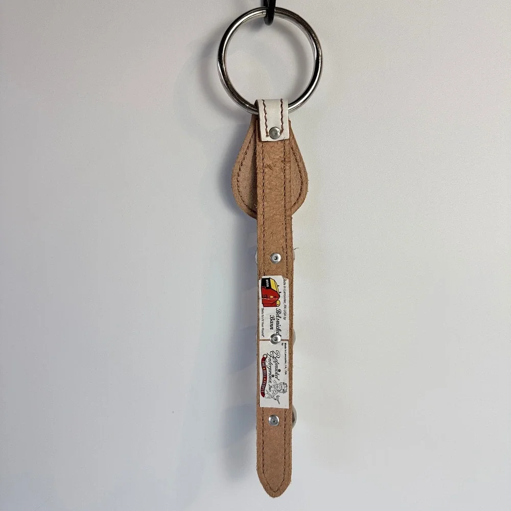 Belsnickel Barn Sleigh Bell Door Hanger White Excellent Snowflake 3‎ Bell